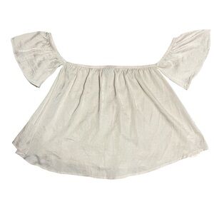 American Eagle Elegant Off-Shoulder White Top